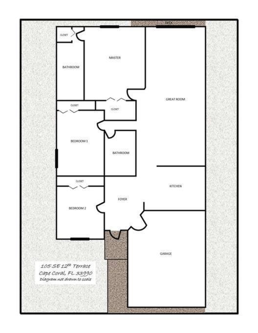 Debbie'S 3-Bedroom Apartment In A Duplex 珊瑚角 外观 照片